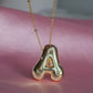 Shiny Sugar Letter Necklace 925 Silver
