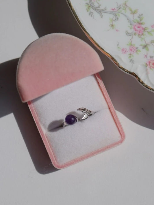 Purple Lemurian Tail Ring