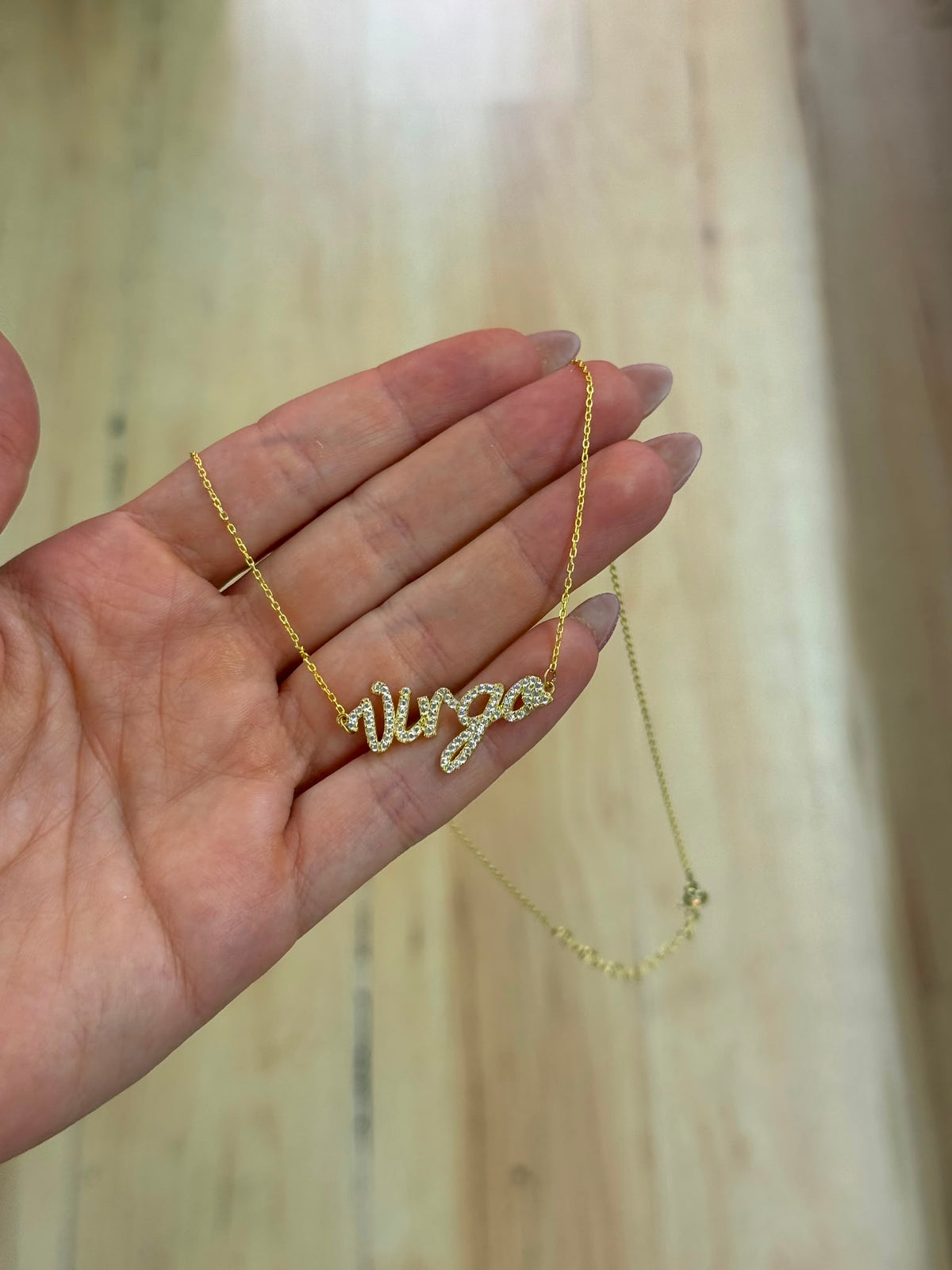 Zircon Stone Name 925 Silver Necklace