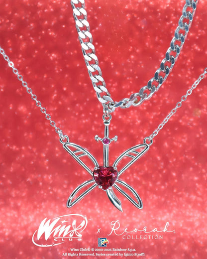 Winx Club® Musa and Riven Couple Necklaces