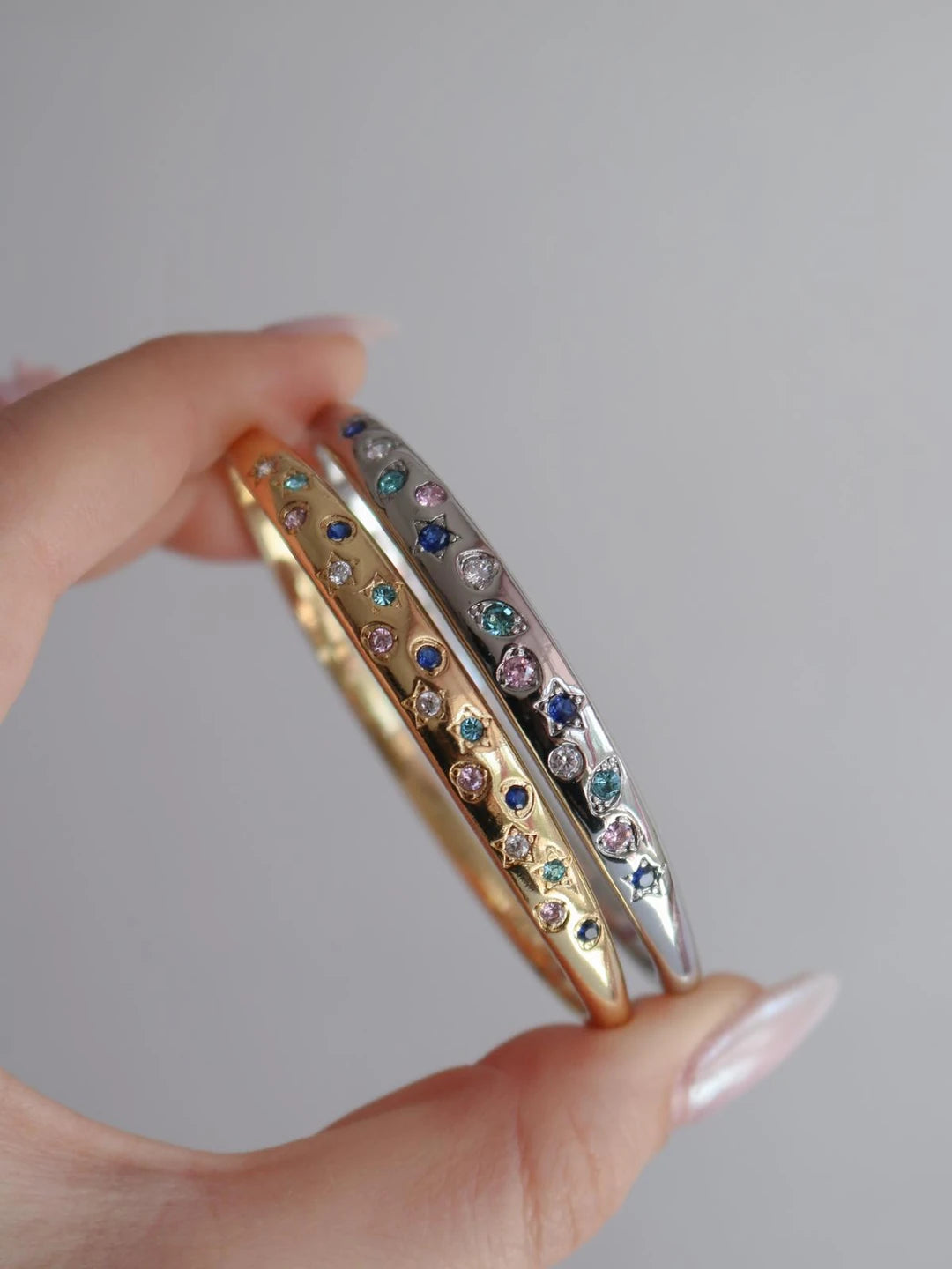 Colorful Multiple Gems Bracelet