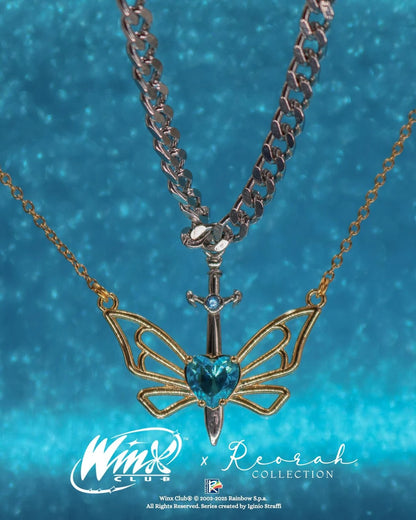 Winx Club® Bloom and Sky Couple Necklaces