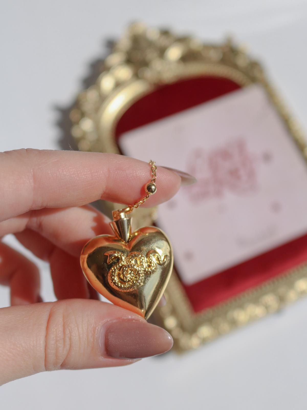 LDR Style Heart Necklace, Lana Rosary Heart v.1 v.2 Necklace