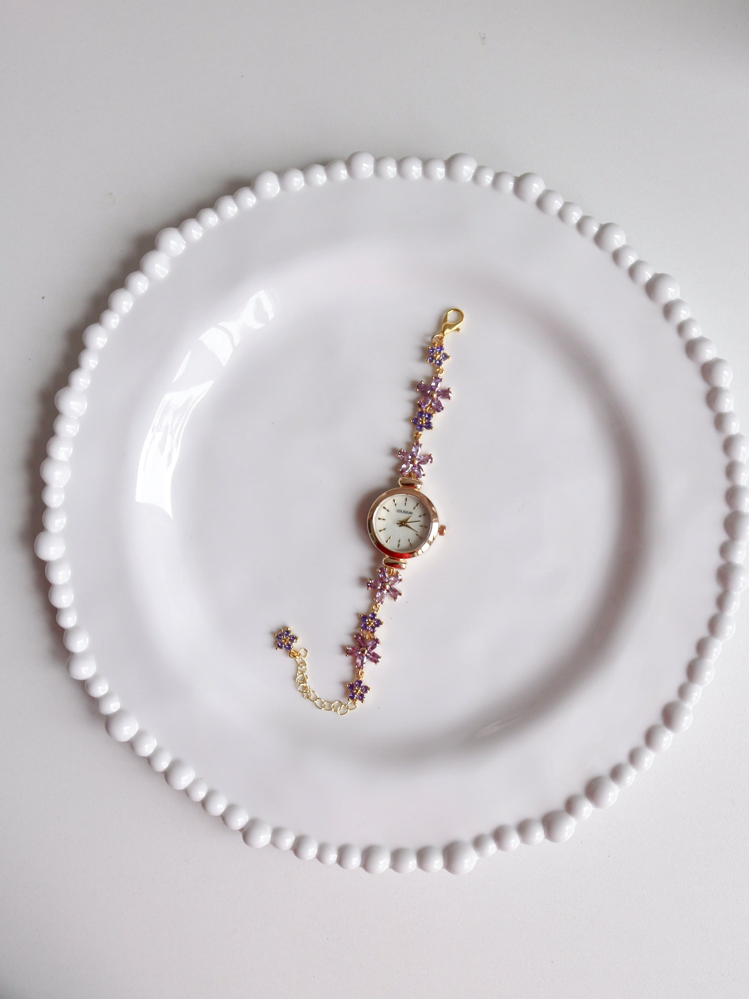 Lilac Flowers Watch