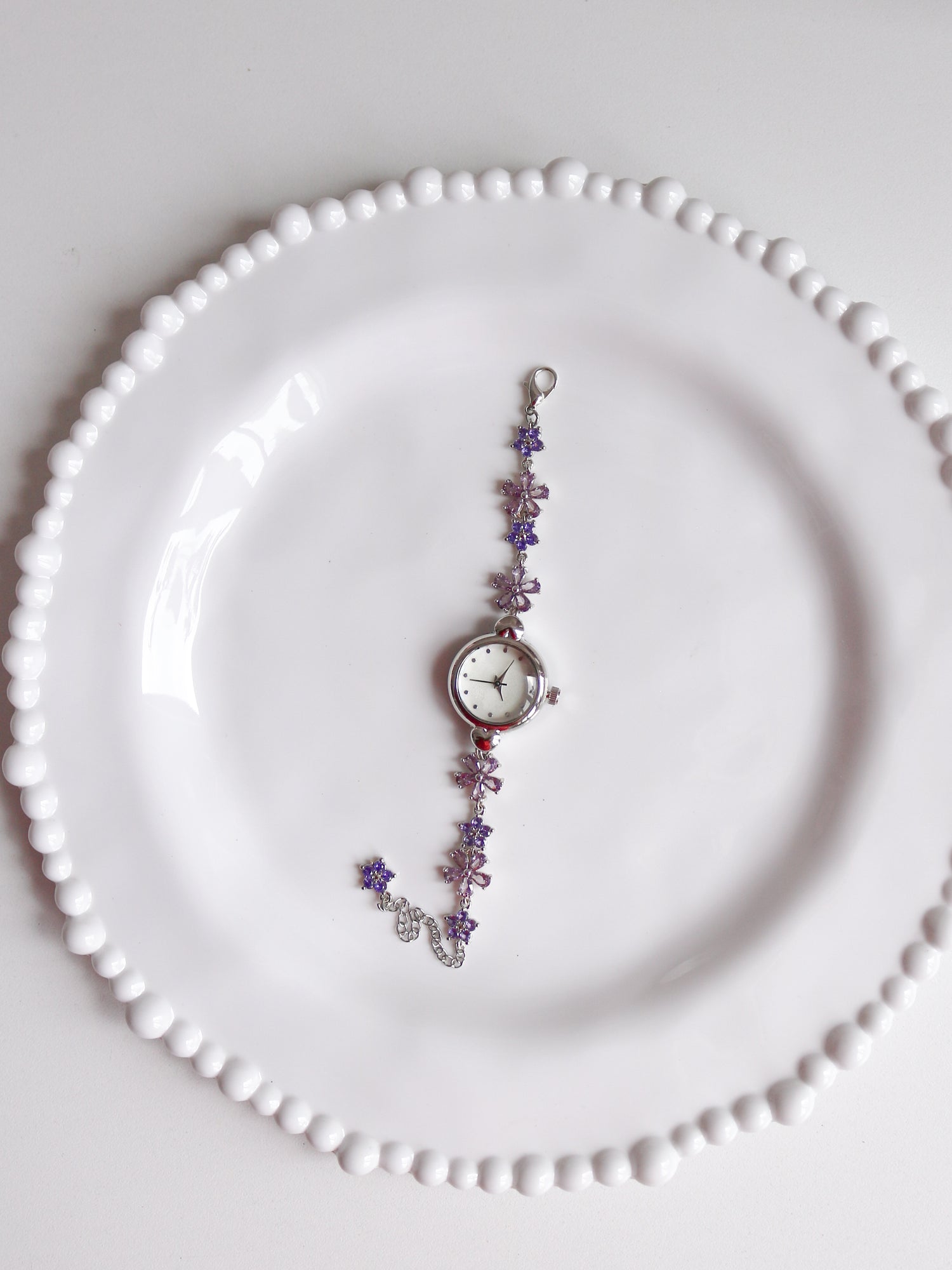 Lilac Flowers Watch