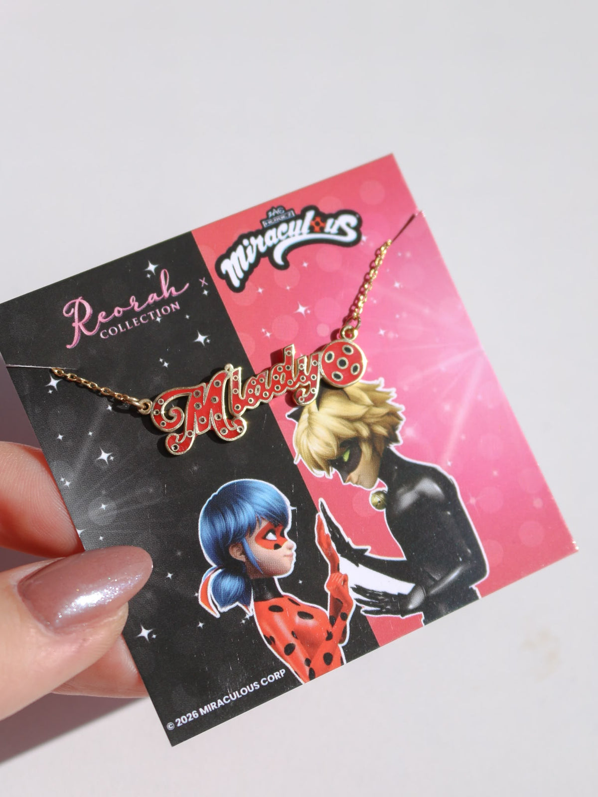 Miraculous® Name 925 Sterling Silver Necklace