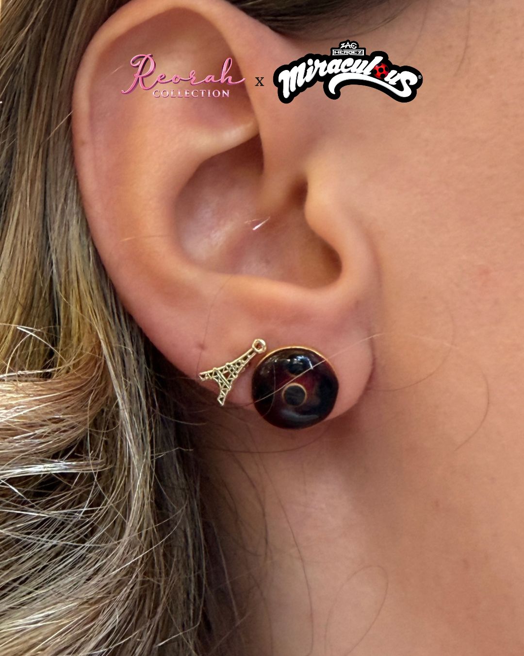 Miraculous® Eiffel Stud Earrings
