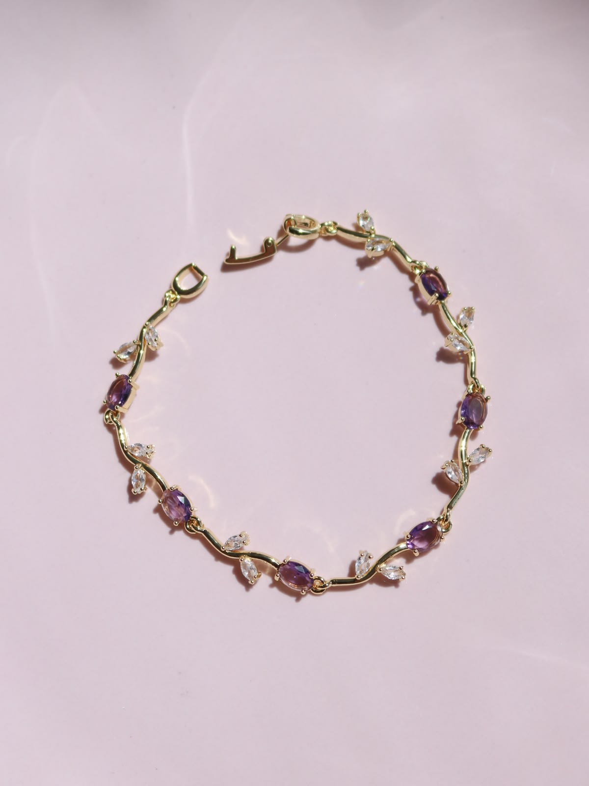 Purple Garden Bracelet