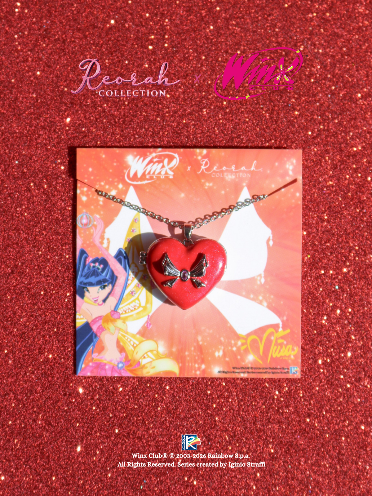 Winx Club® Musa Enchantix Love Locket Necklace