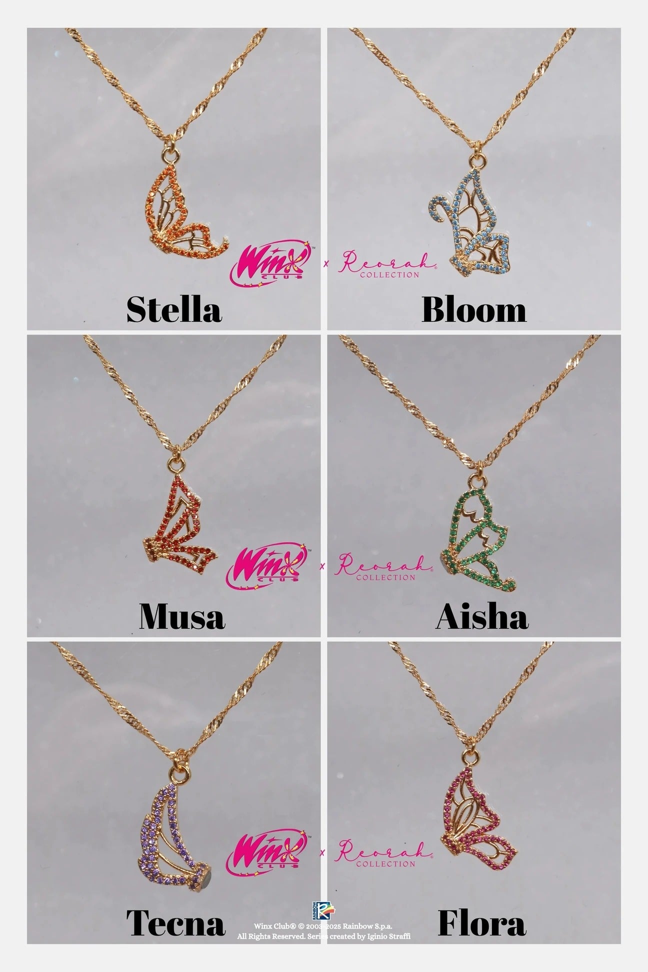 Winx Club Enchantix Wings Friendship Bracelets