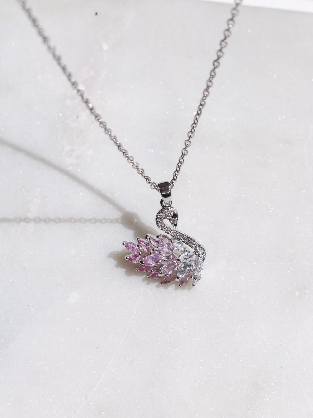 Princess Swan Necklace