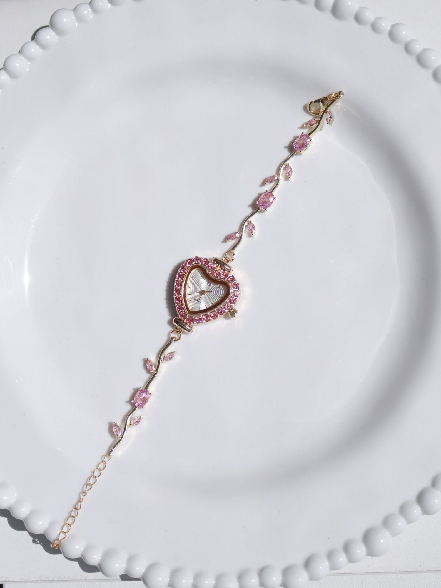 Pink Tulip Garden Watch