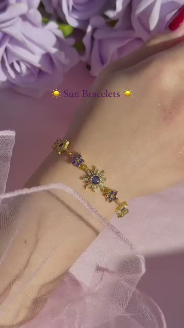 Rapunzel Sun Flower Bracelet