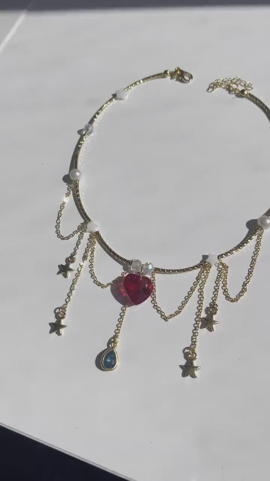 Howl's Moving Chateau Inspired Choker Necklace