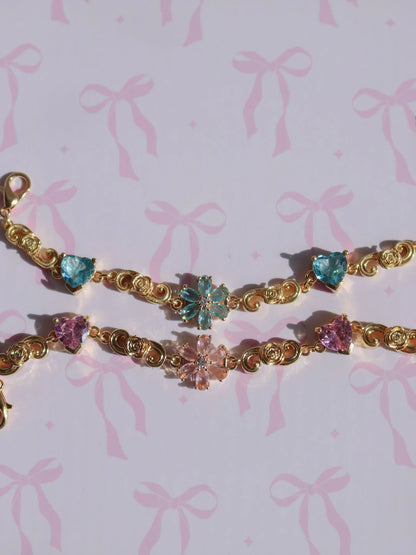 Princess Pauper Flower of Heart Bracelet