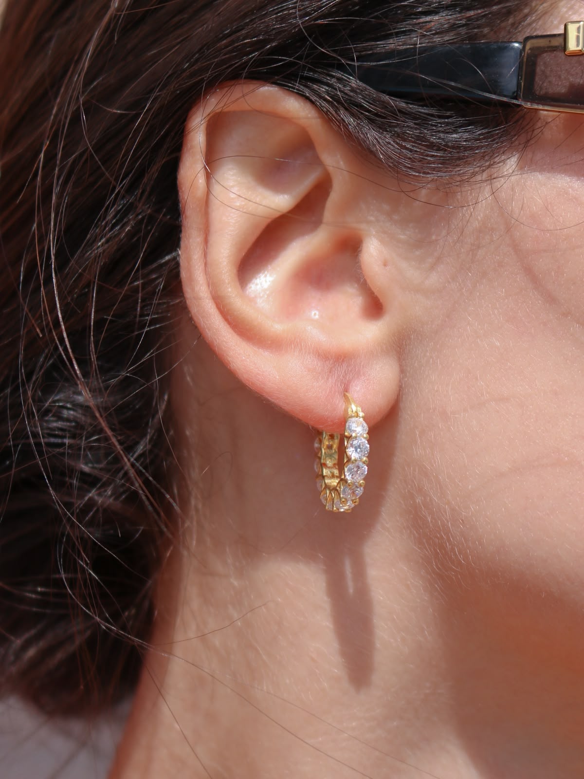 Pure Glow Mini 925 Sterling Silver Earrings