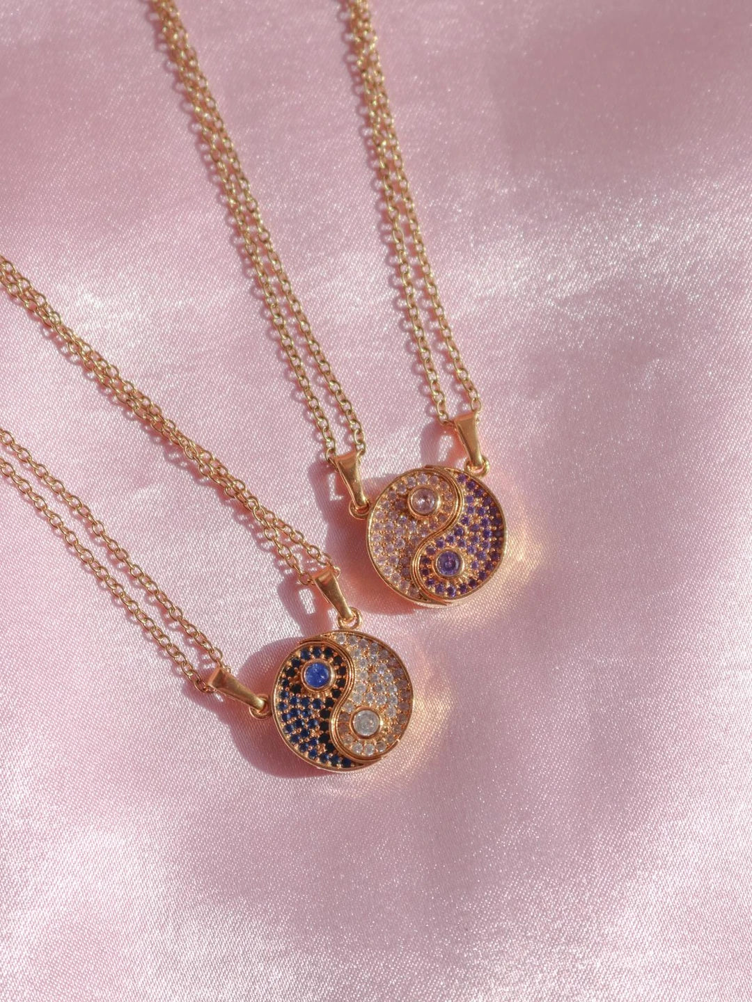 Yin-Yang Friendship Necklaces