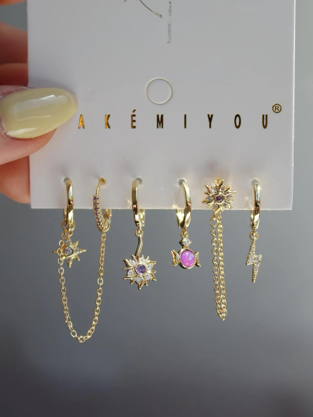 Rapunzel Earring Set