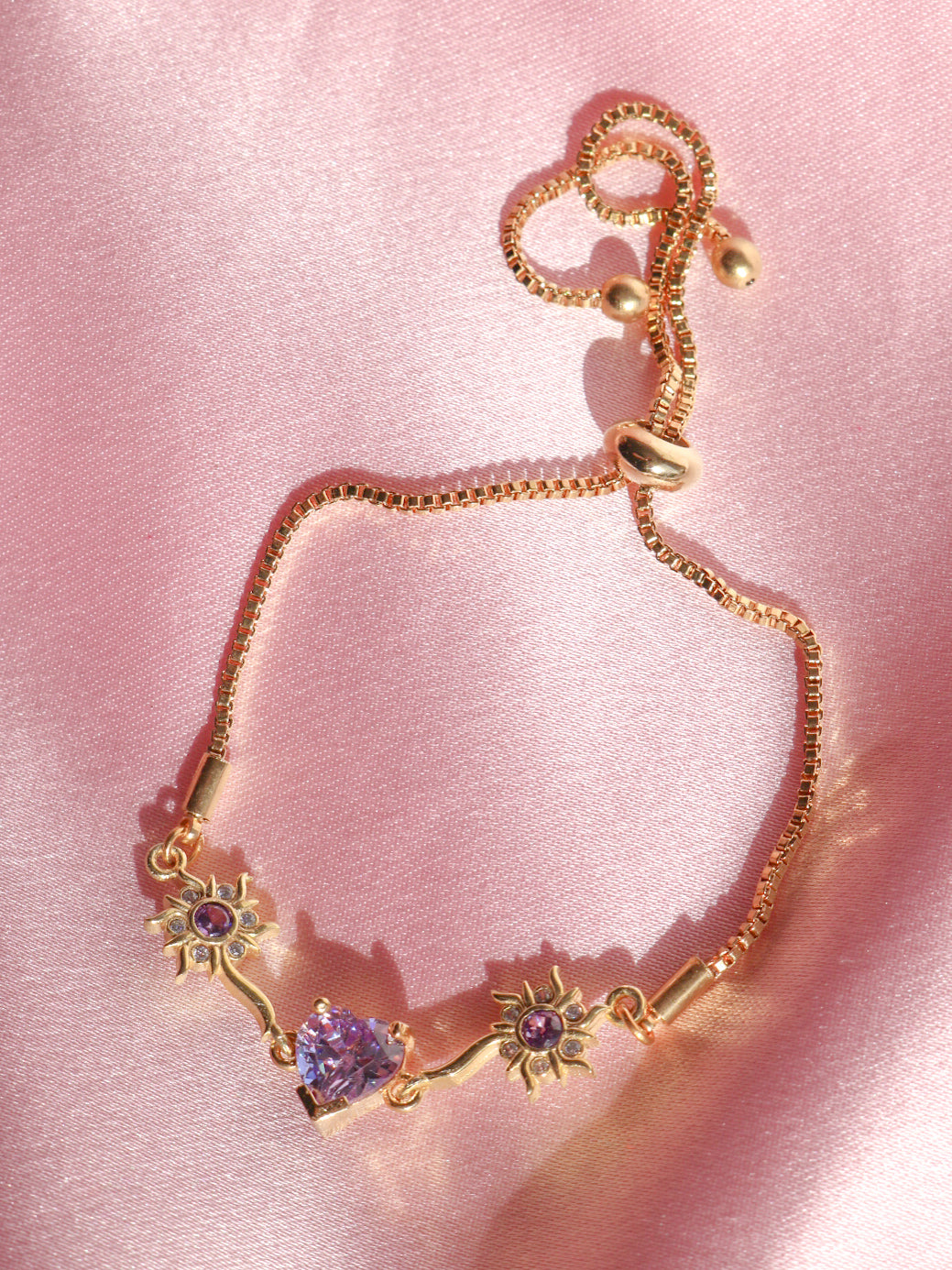 Rapunzel Sun With Heart Bracelet