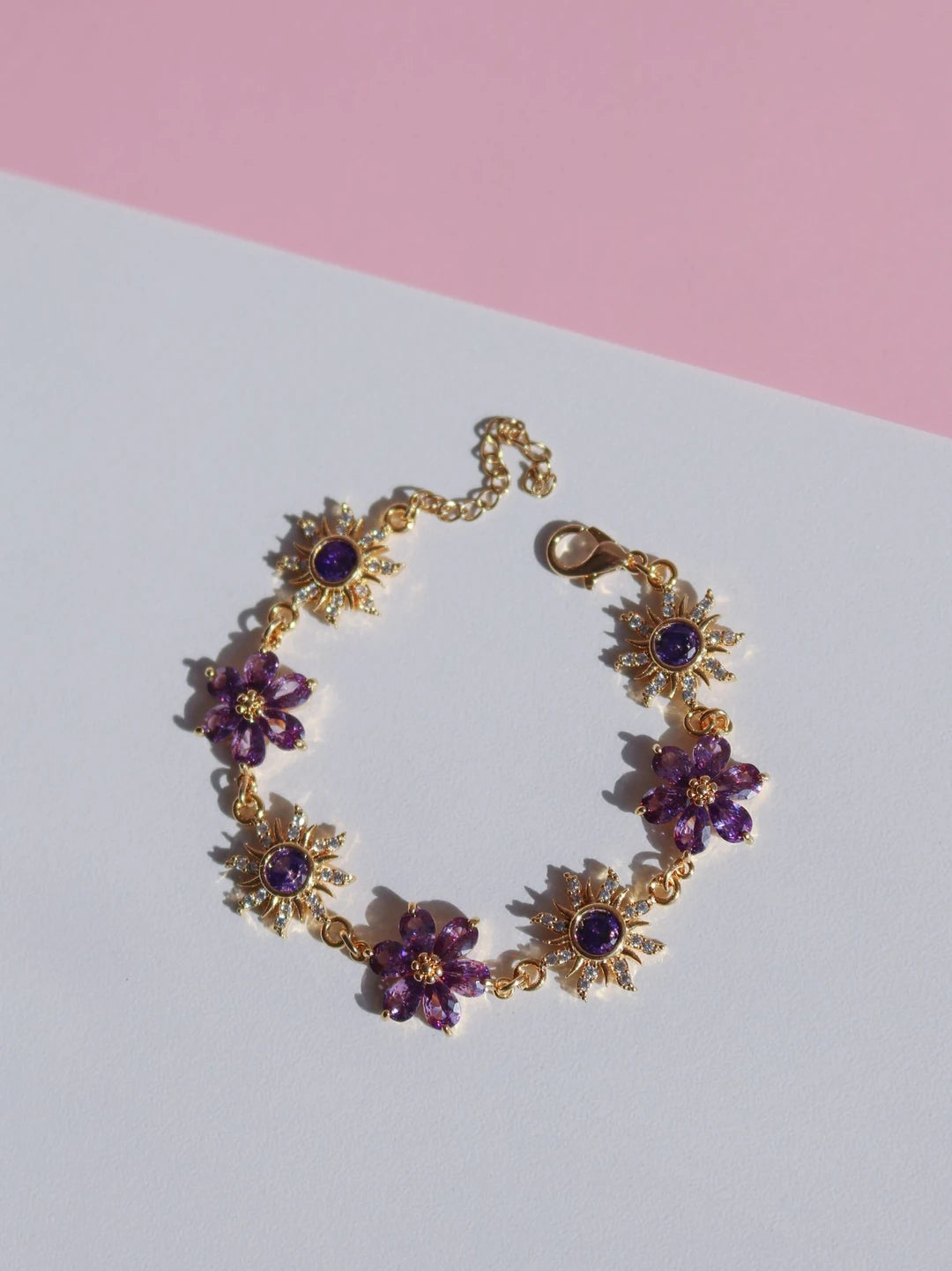 Rapunzel Shine and Glow Sun Flower Bracelet