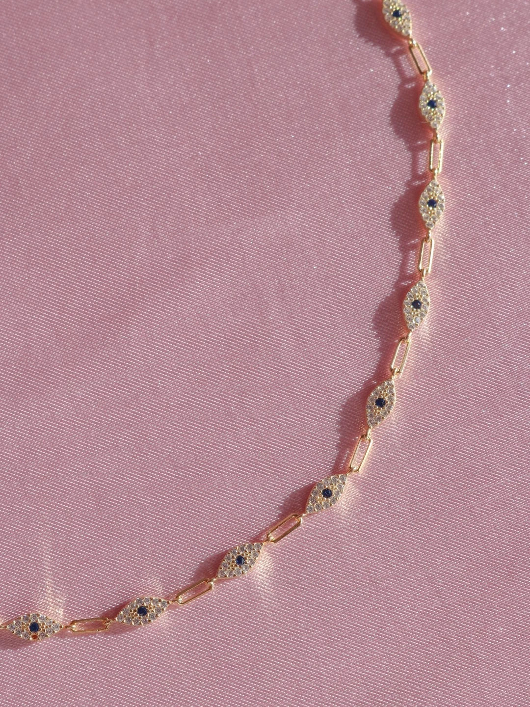 My Eyes On You Choker Necklace 925 Silver