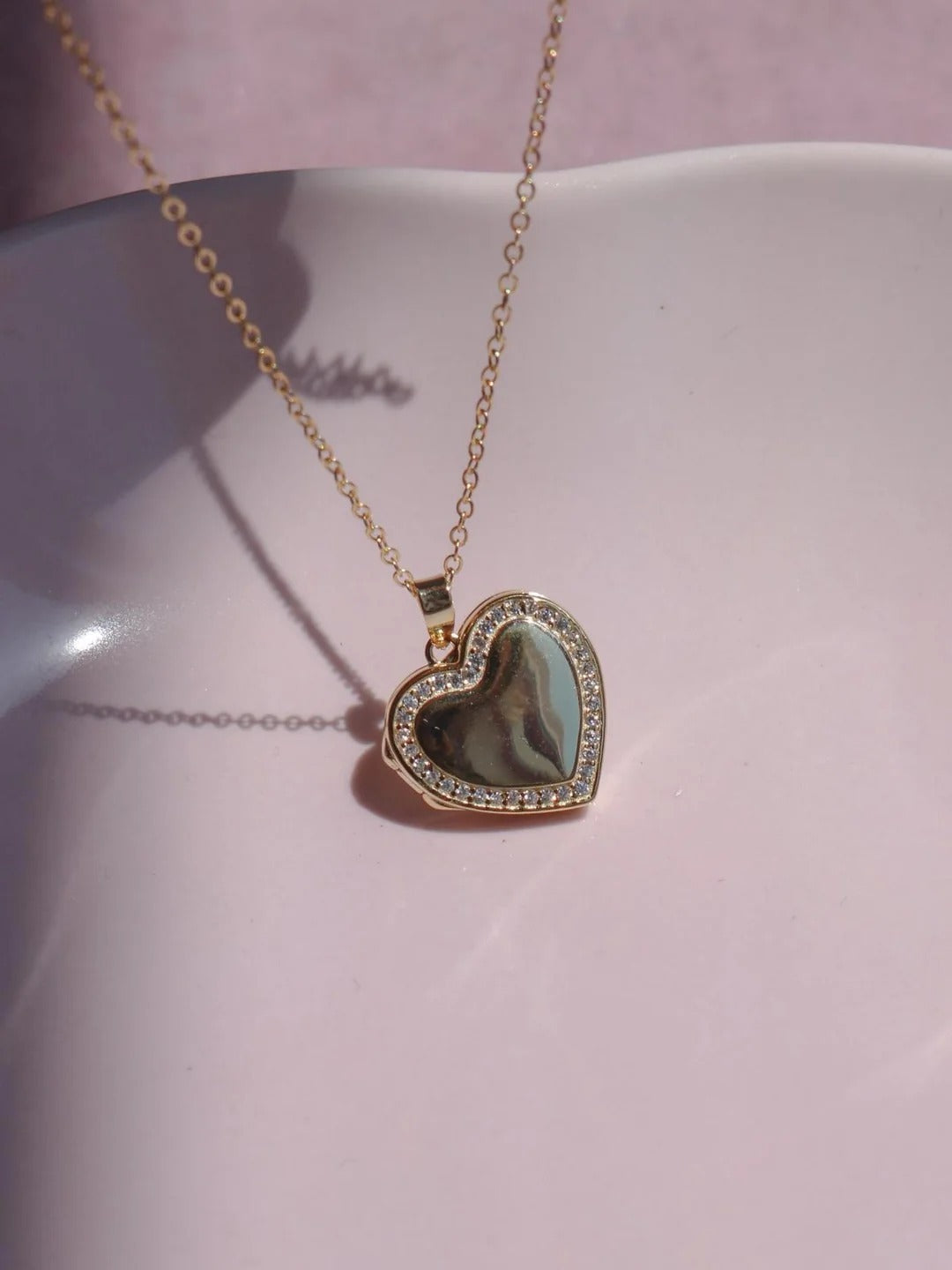 Light Of My Heart Personalized 925 Silver Necklace With Text And Photo