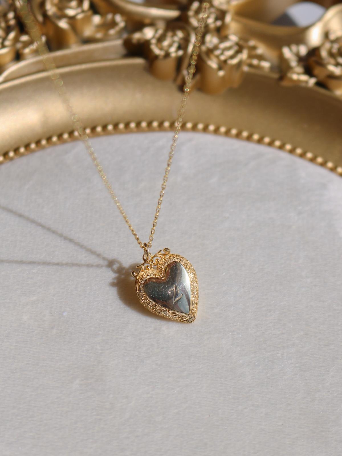 Secret Heart 925 Sterling Silver Personalized Photo Locket Necklace