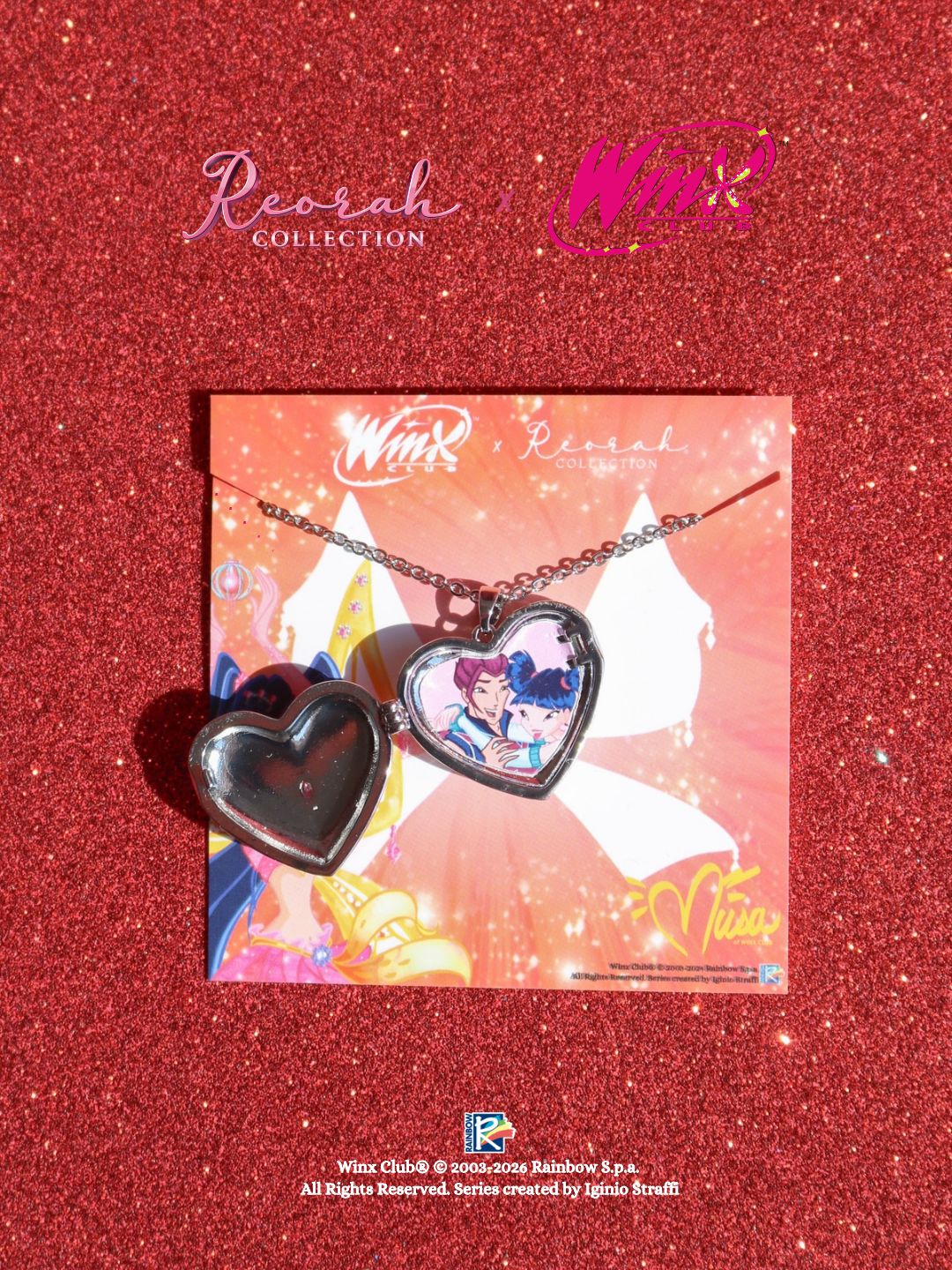 Winx Club® Musa Enchantix Love Locket Necklace