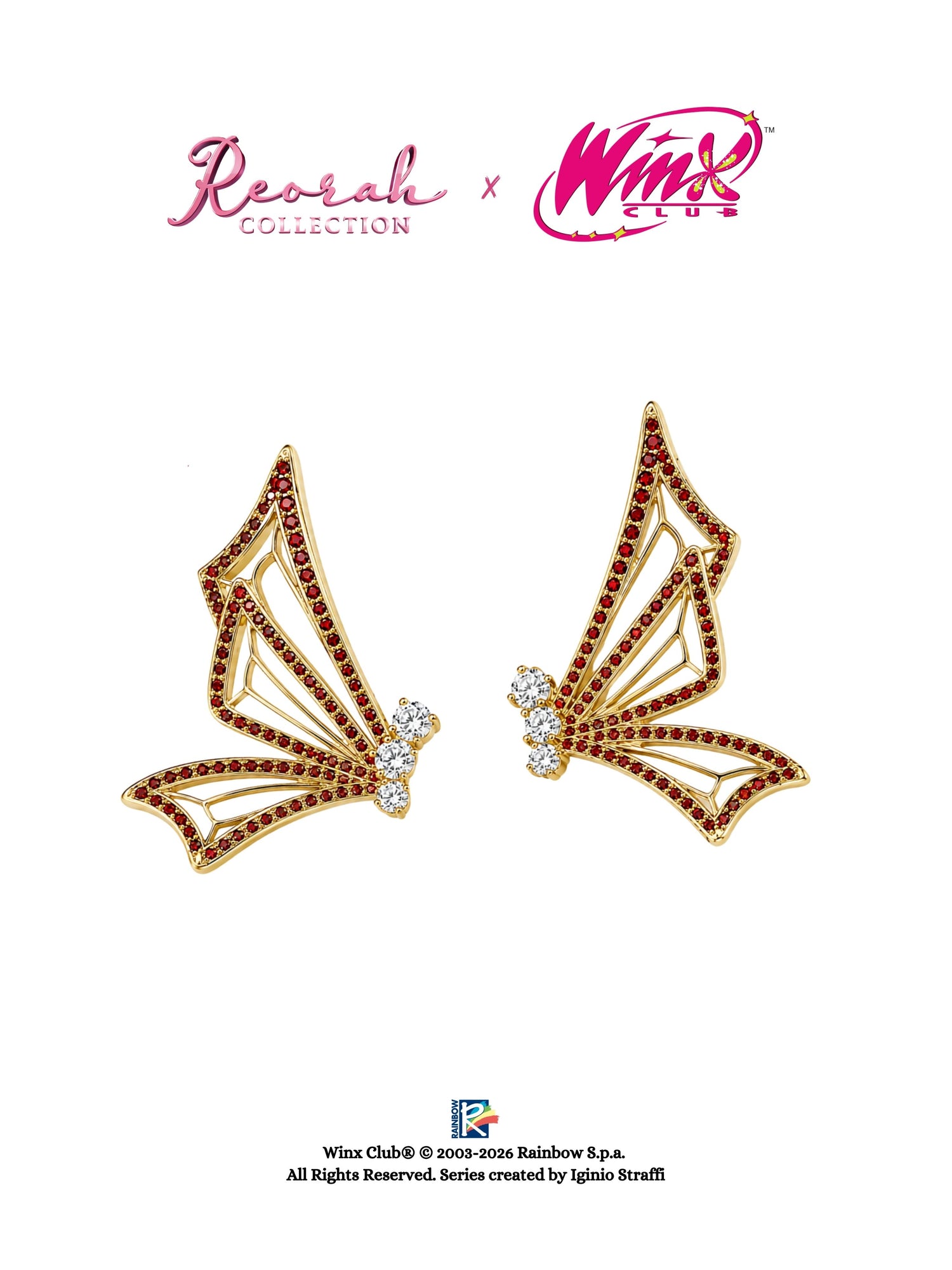Winx Club® Musa Enchantix Half Wings Earrings