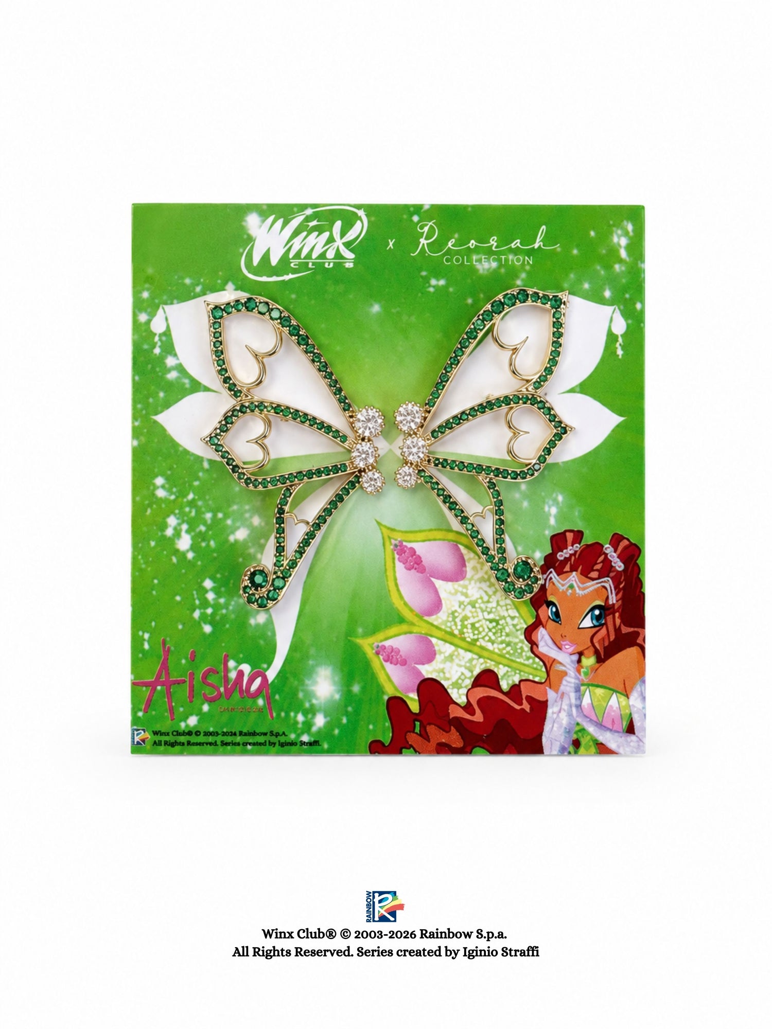 Winx Club® Aisha Enchantix Half Wings Earrings
