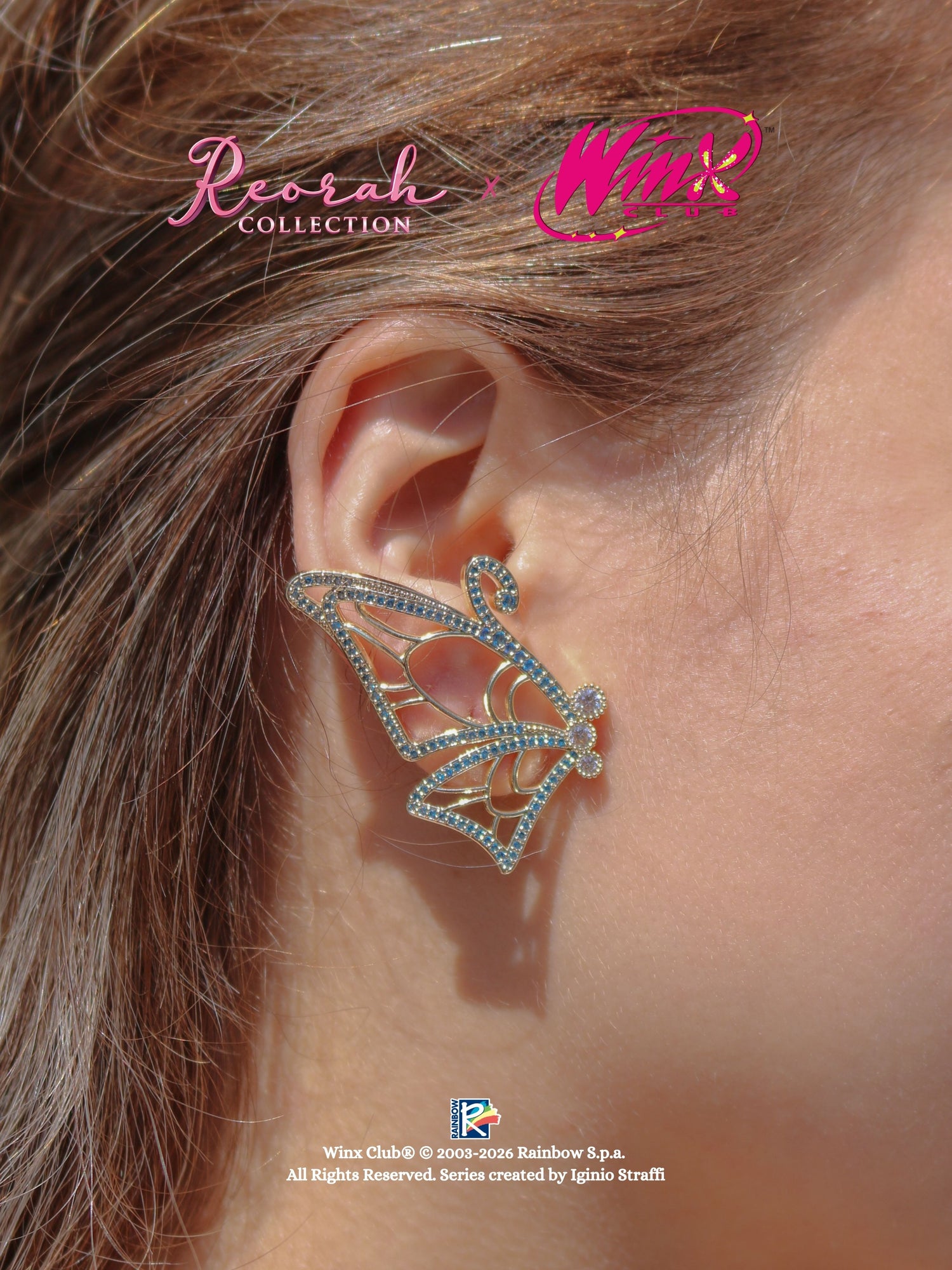 Winx Club® Bloom Enchantix Half Wings Earrings