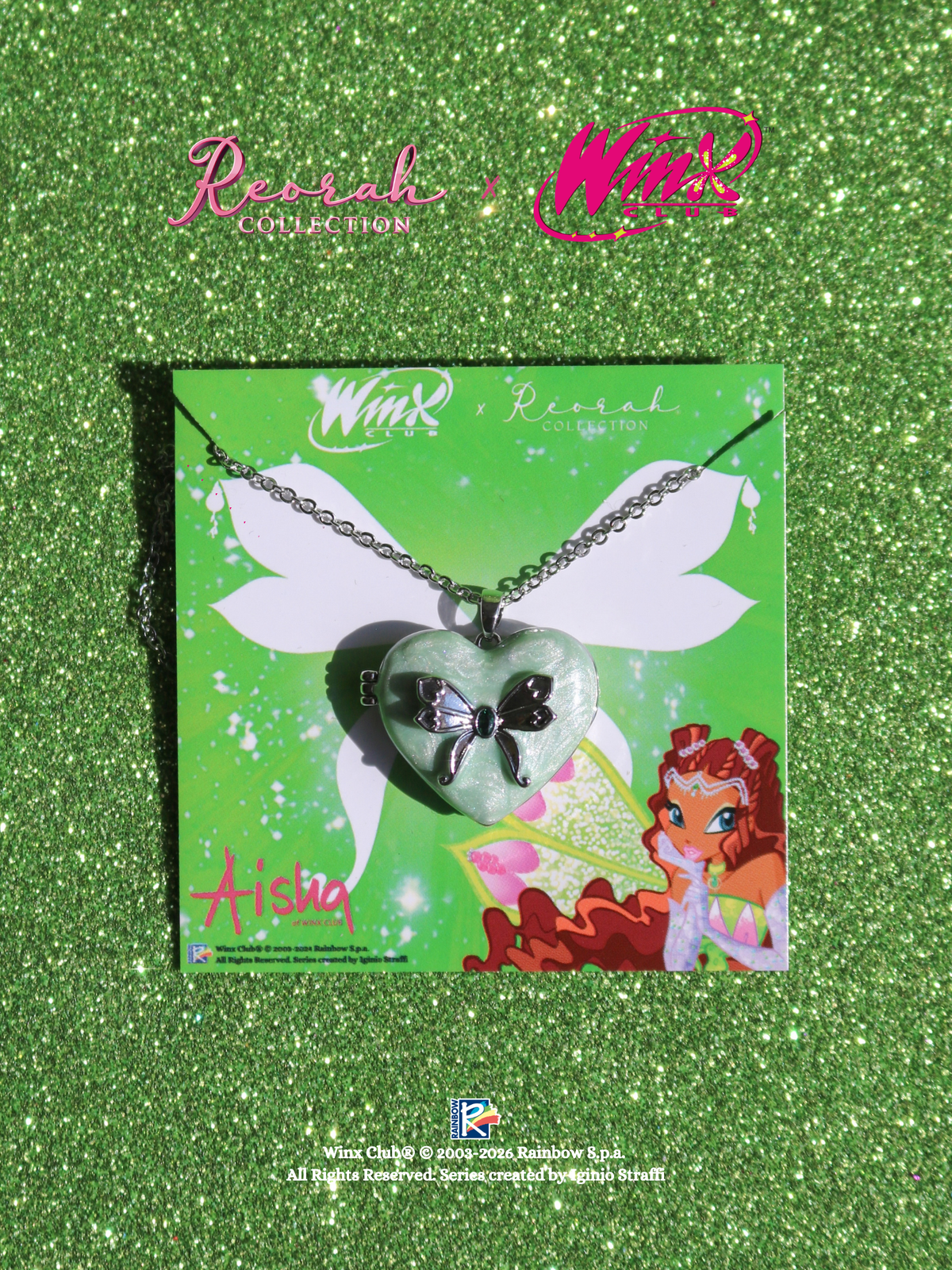 Winx Club® Aisha Enchantix Love Locket Necklace