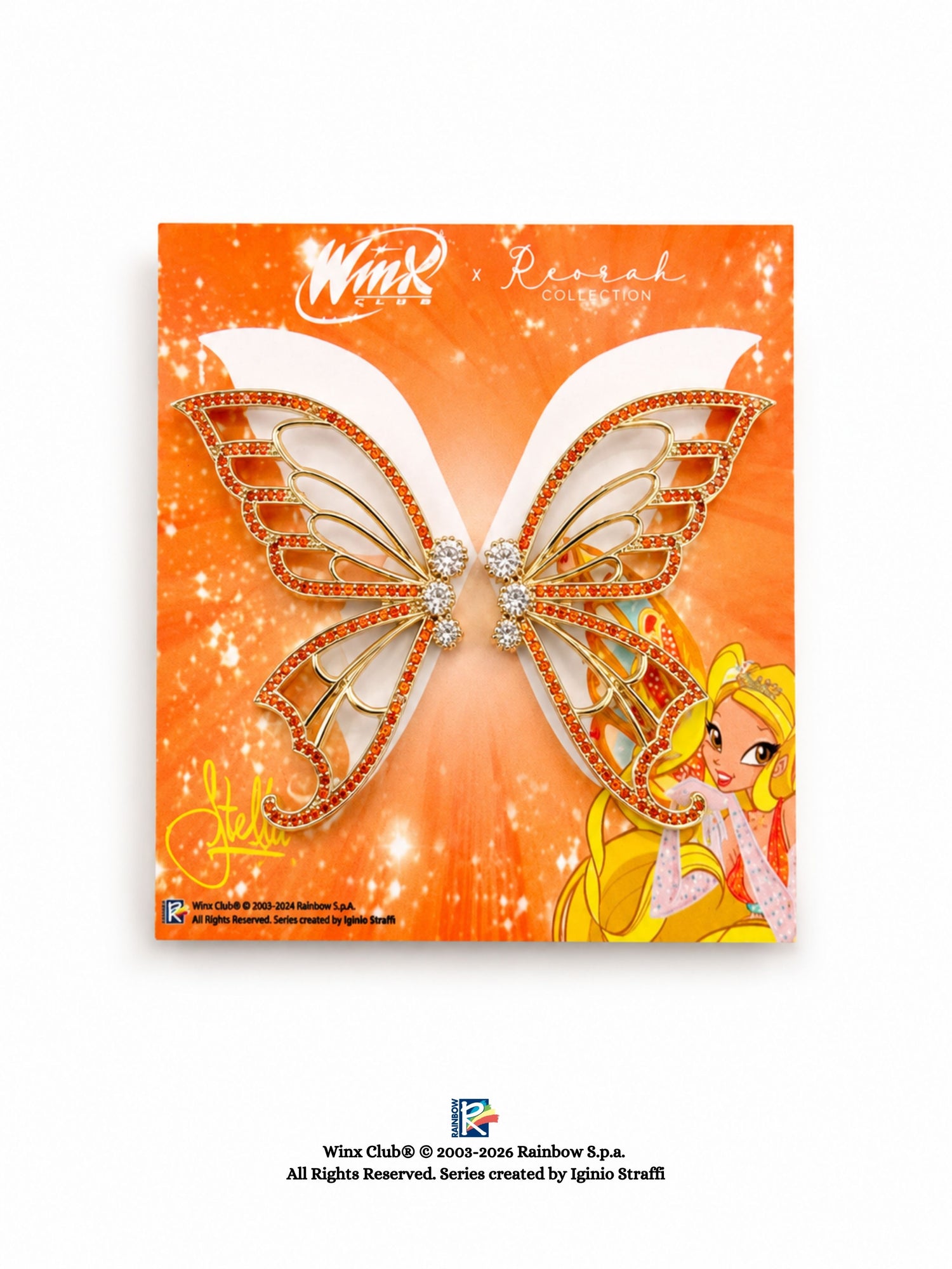 Winx Club® Stella Enchantix Half Wings Earrings