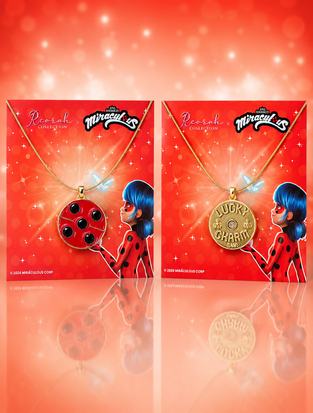 Miraculous® Spinning YoYo Lucky Charm Necklace