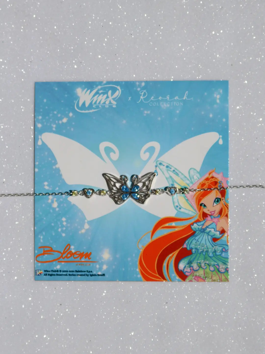 Winx Club® Bloom Enchantix Wings 925 Silver Bracelet