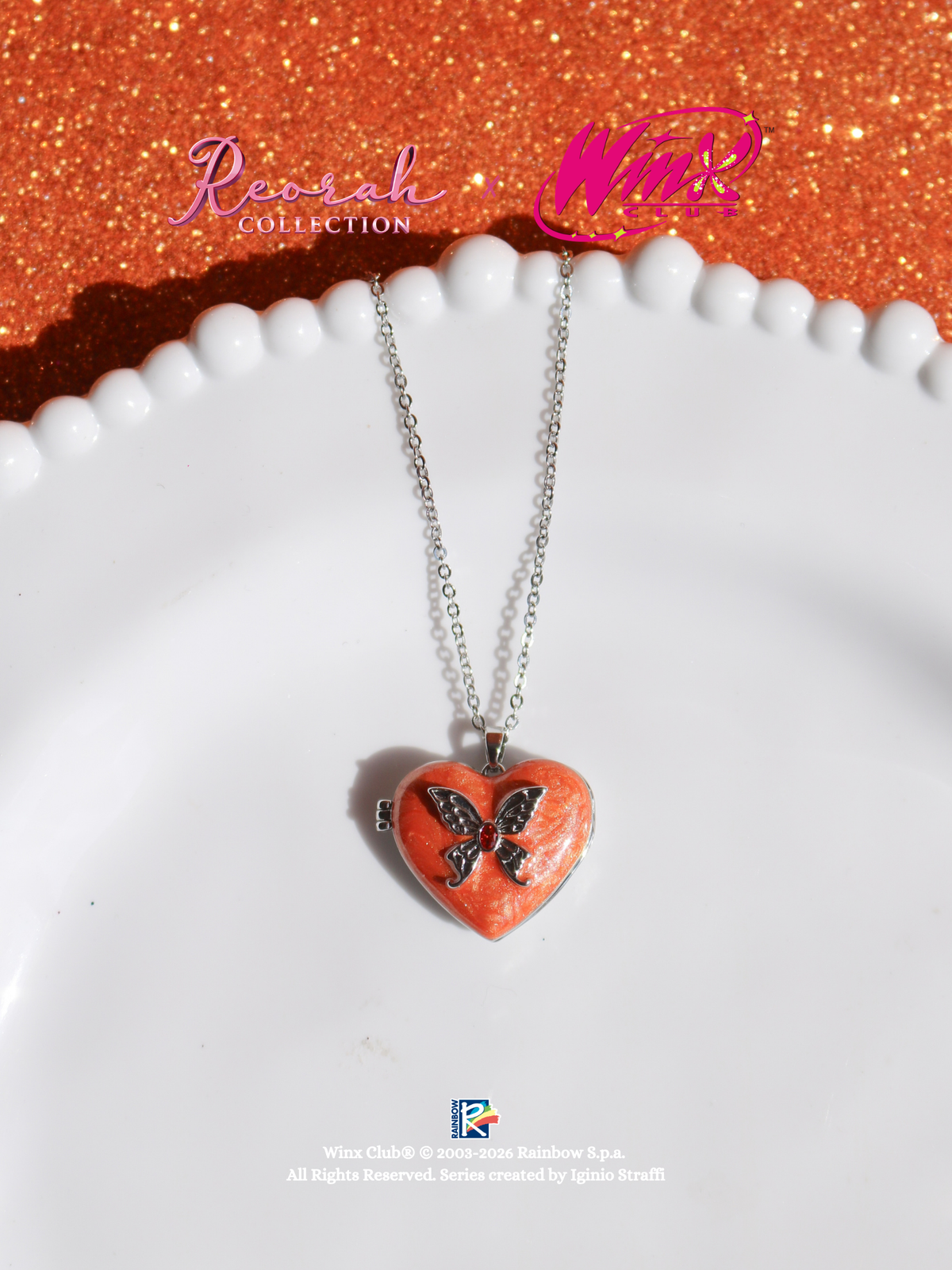 Winx Club® Stella Enchantix Love Locket Necklace