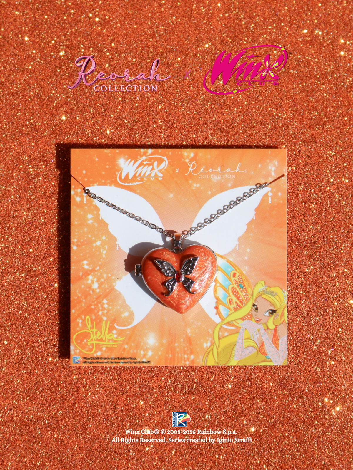 Winx Club® Stella Enchantix Love Locket Necklace