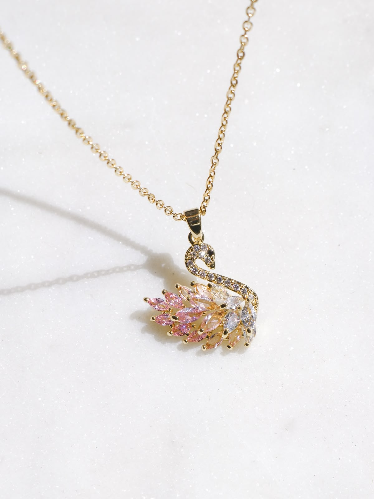 Princess Swan Necklace