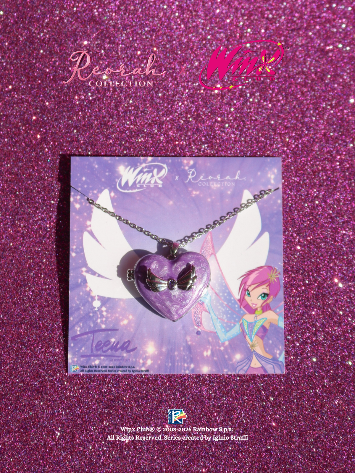 Winx Club® Tecna Enchantix Love Locket Necklace