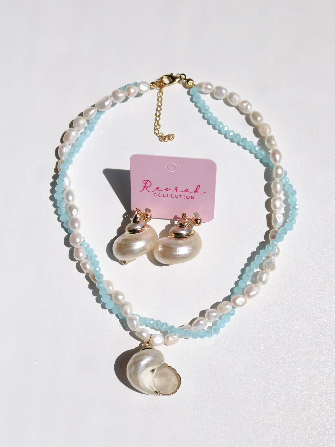 Ocean Breeze Necklace and Earring Set