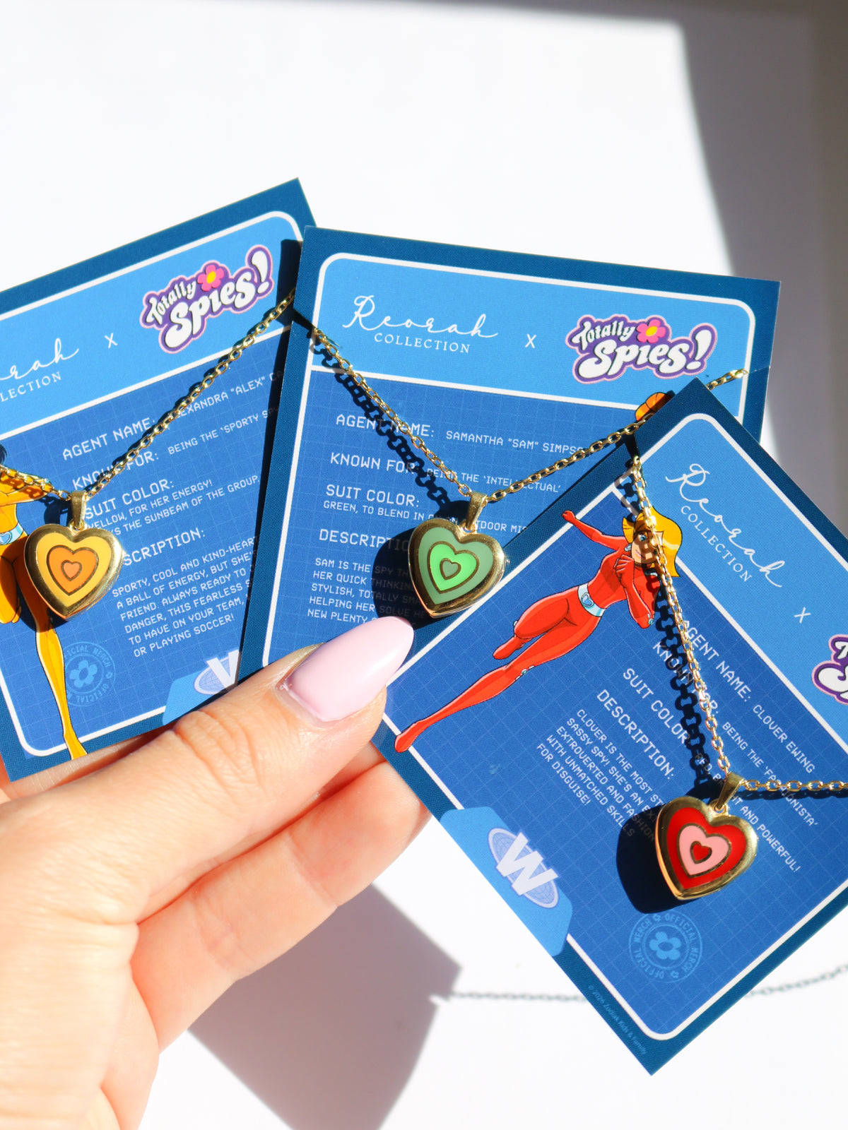Totally Spies! Alex 925 Sterling Silver Heart Necklace