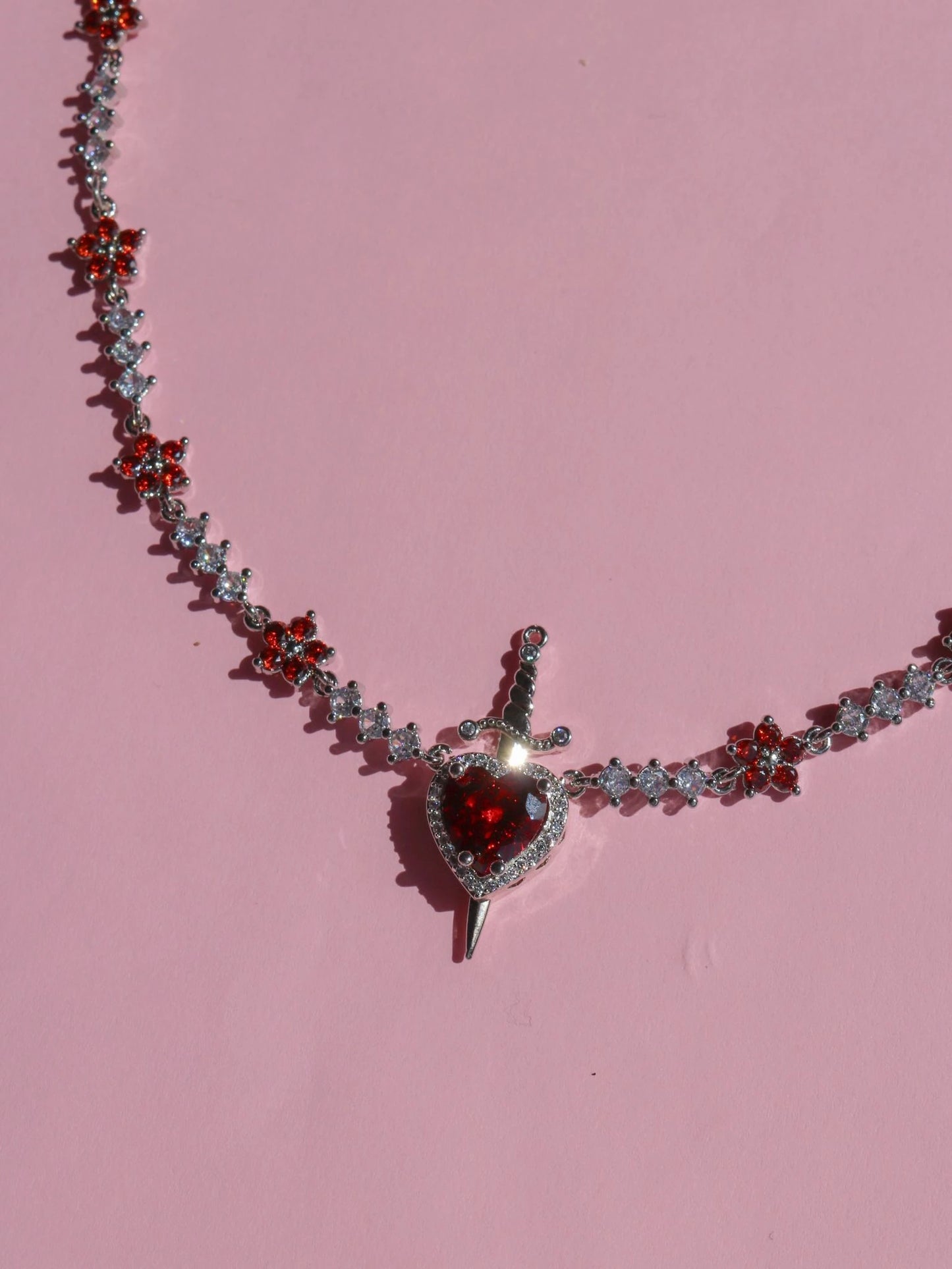 Snow White and the Huntsman Red Heart Necklace