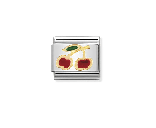 COMPOSABLE CLASSIC LINK CHERRIES WITH STONES