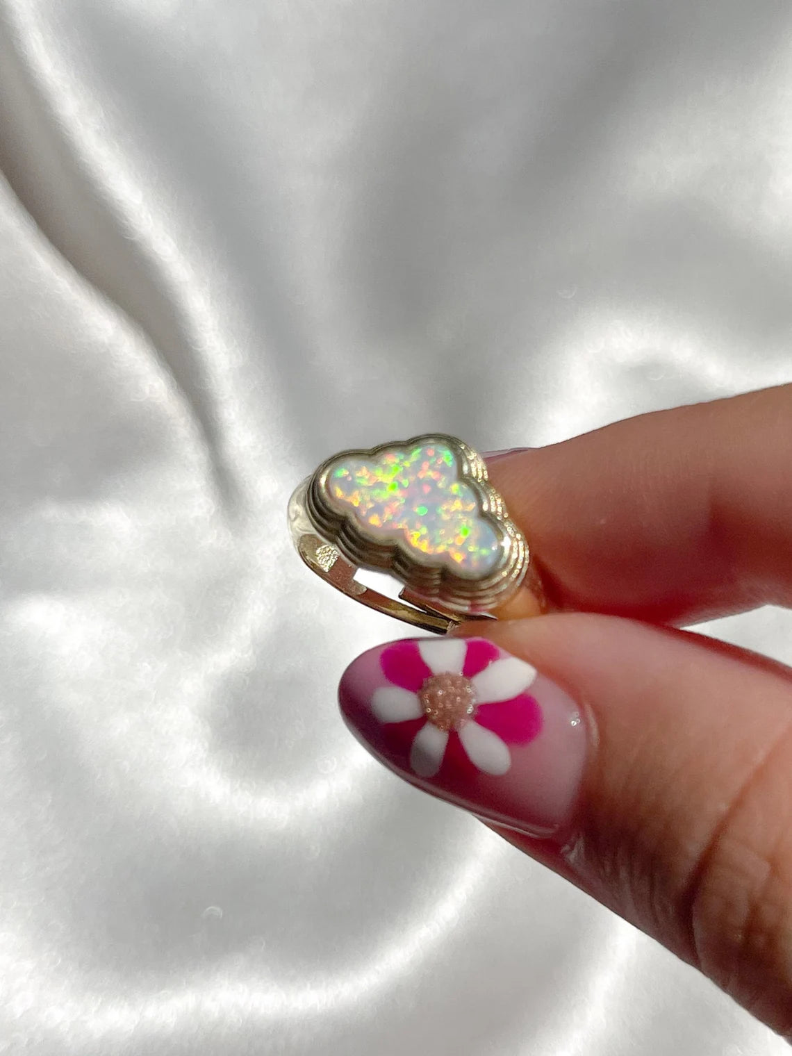 Opal Cloud Ring