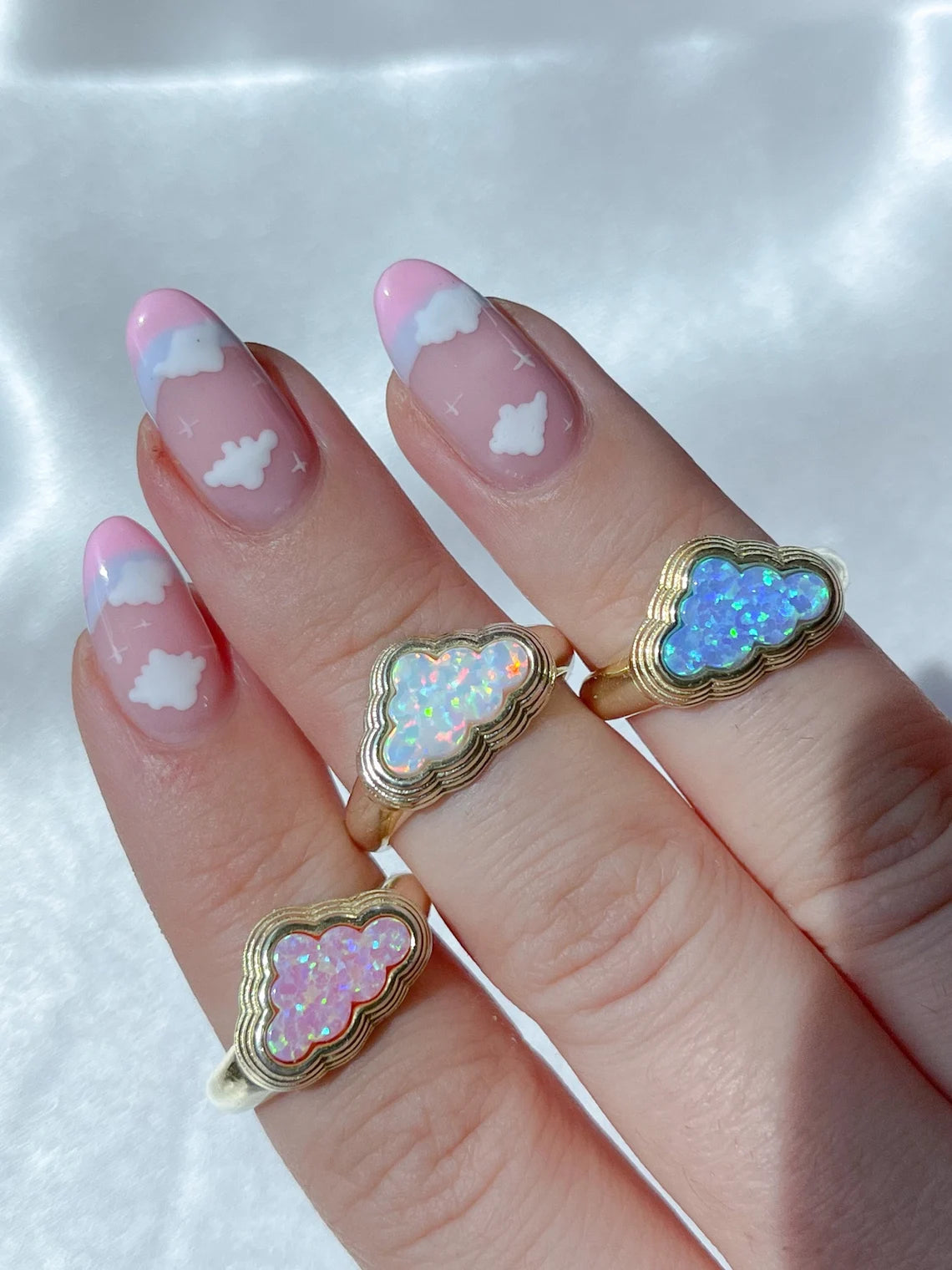 Opal Cloud Ring