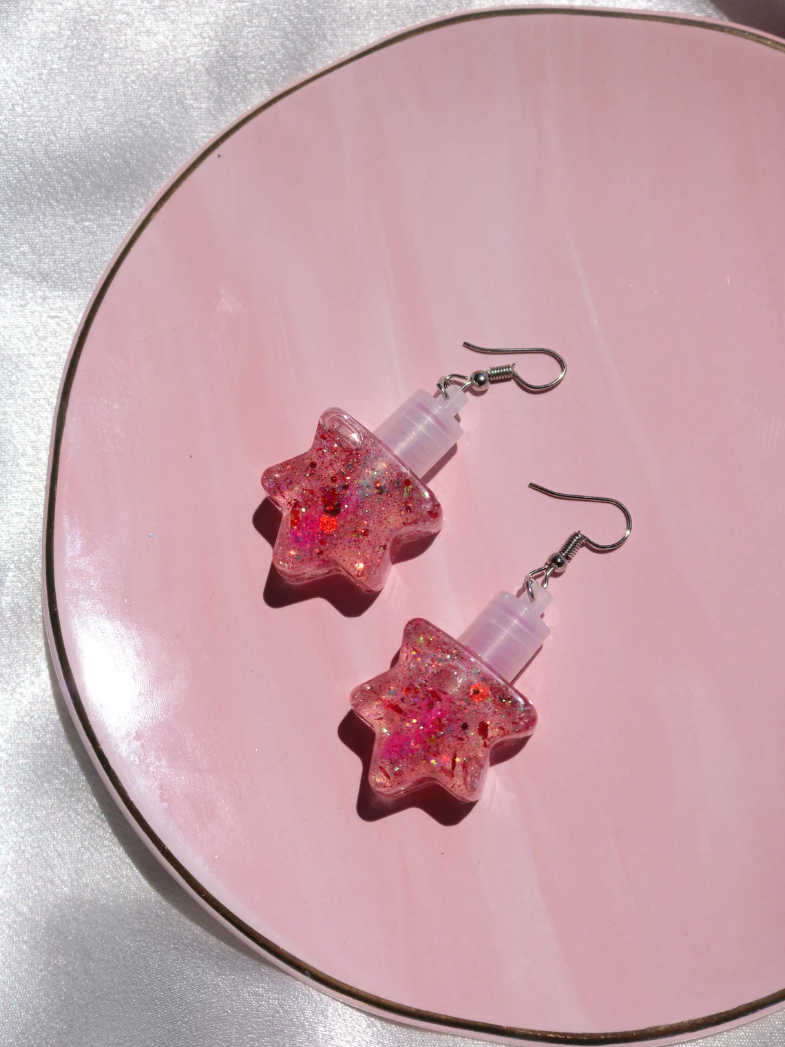 Star Lip Gloss Earrings