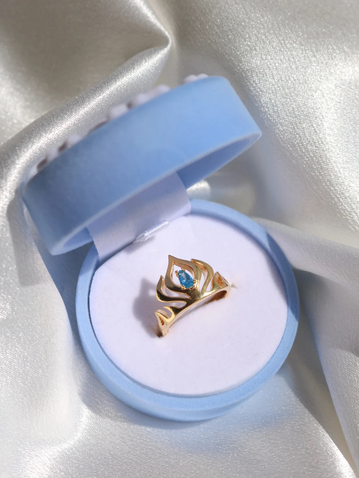 Elsa Crown Ring, Princess Queen Ring