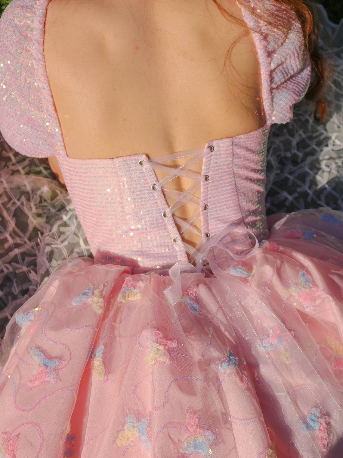 Reorah Couture | Fairytale Dress, Aurora Dress, Mini Pink Dress