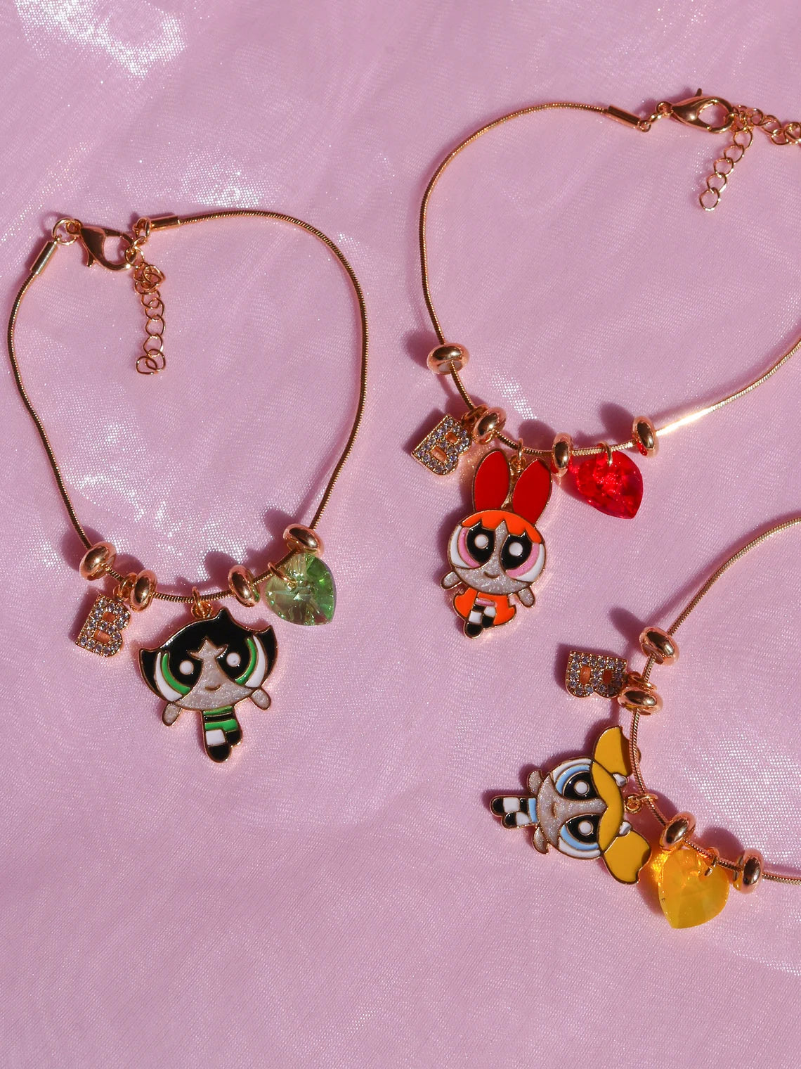 Powerpuff Friendship Bracelet, BFF Bracelets