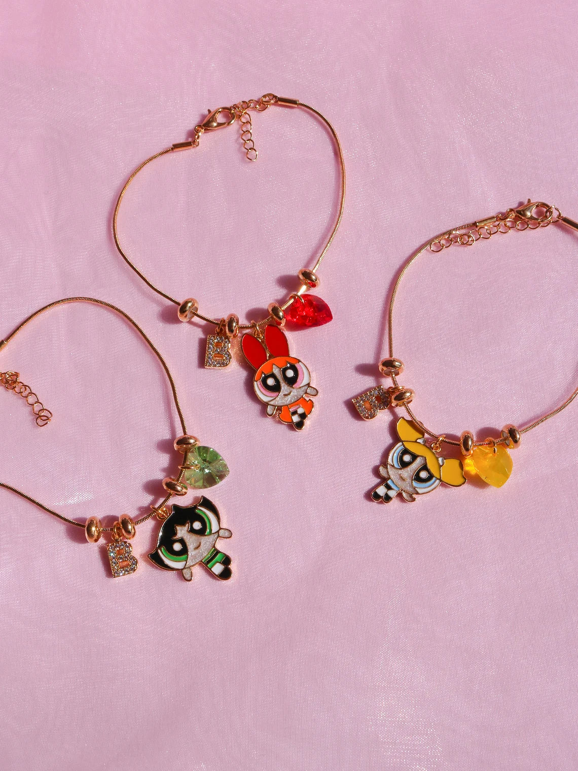 Powerpuff Friendship Bracelet, BFF Bracelets